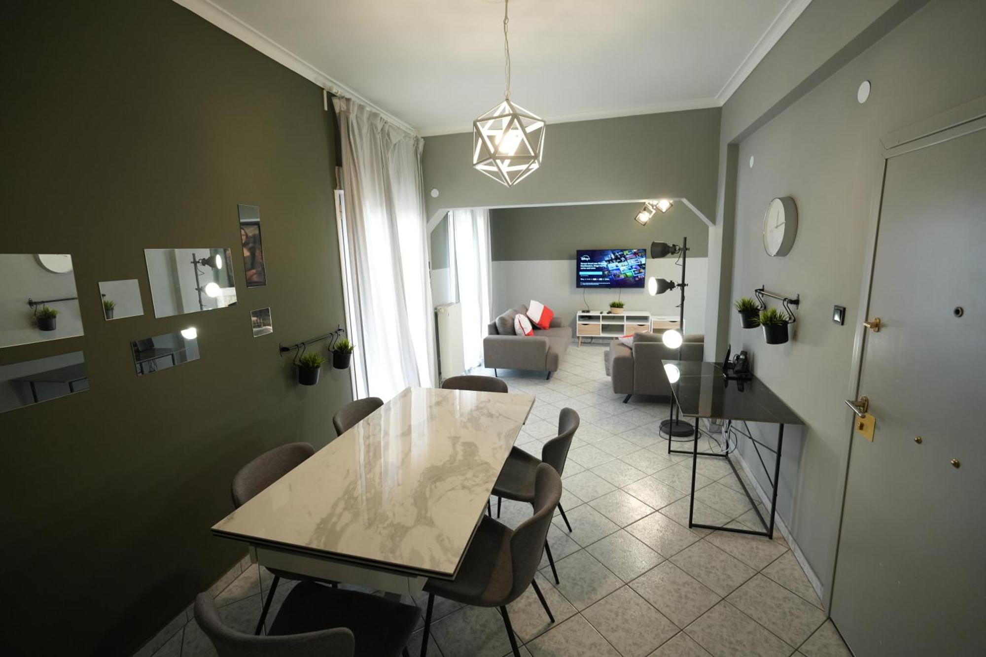 Modern Athenian Penthouse Apartment Luaran gambar