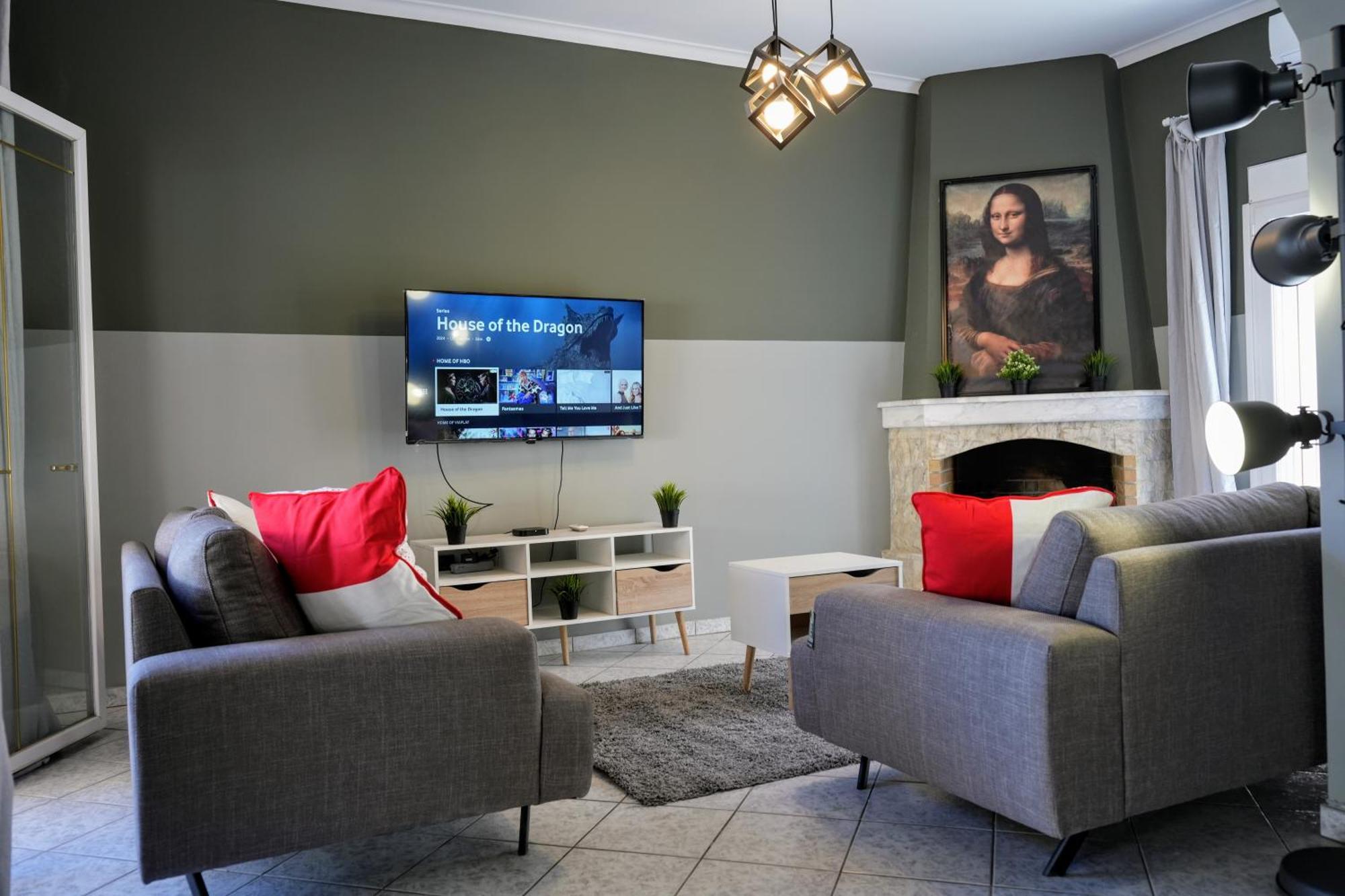 Modern Athenian Penthouse Apartment Luaran gambar