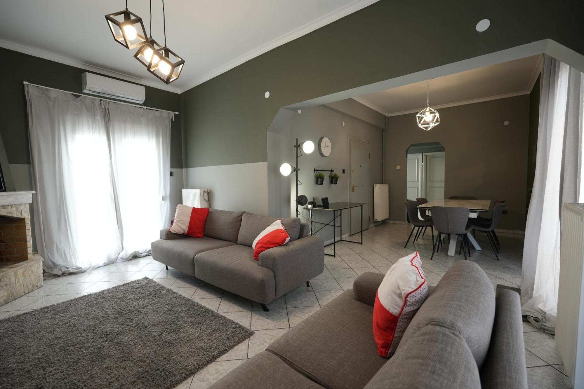 Modern Athenian Penthouse Apartment Luaran gambar