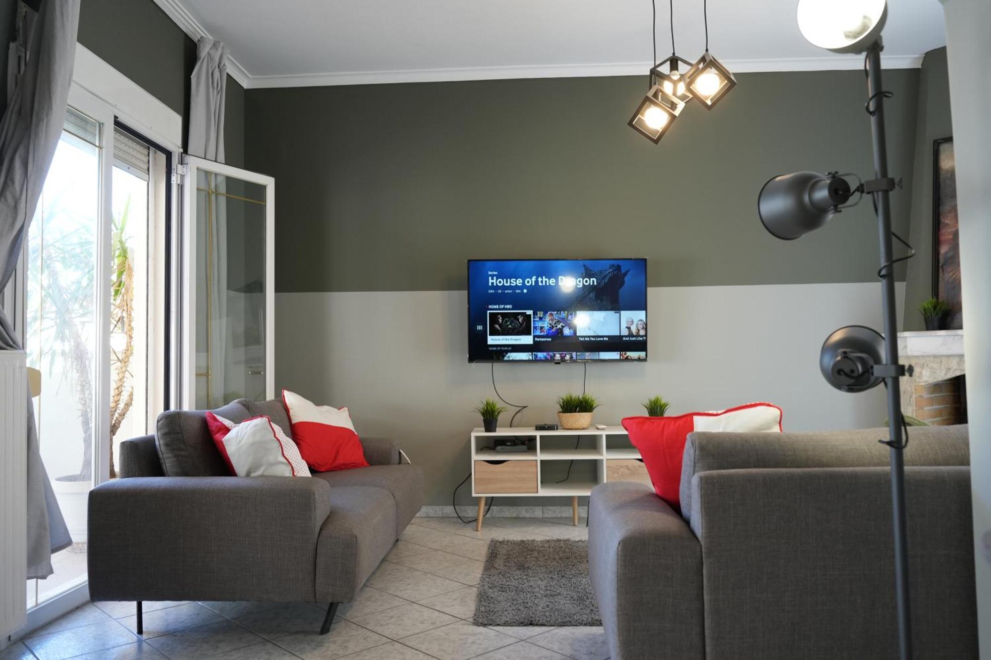 Modern Athenian Penthouse Apartment Luaran gambar