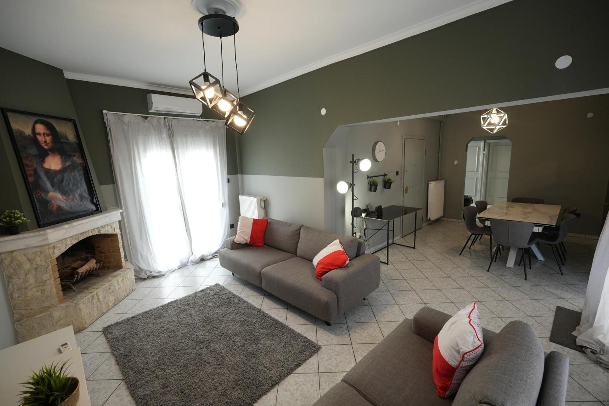 Modern Athenian Penthouse Apartment Luaran gambar